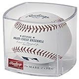 Bola De Beisebol Rawlings Of Major League Baseball 2021 (mlb), Com Caixa De Exibição (romlb-r), Branco/vermelho/azul Marinho