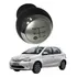 Bola De Cambio Manopla Toyota Etios 13    preta  cromado