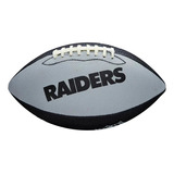 Bola De Futebol Americano Nfl Team Logo Jr Las Vegas Raiders