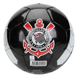 Bola De Futebol Sportcom Corinthians Nº 5 Cor Preto