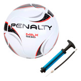 Bola De Futsal Penalty Max 500 Xxii Termotec + Bomba Penalty