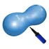 Bola De Ginástica Pilates Feijão Peanut Ball Odin Fit Azul