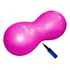 Bola De Ginástica Pilates Feijão Peanut Ball Rosa Odin Fit