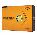 Bola De Golfe Callaway Warbird   Amarelo   Cx C  12 Bolas