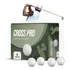 Bola De Golfe E Minigolfe Para Treinamento Kit C/ 4 Unidades
