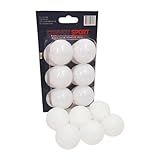 Bola De Ping Pong  Plástico Branca  Yins  Kit Com 06 Unidades