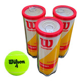 Bola De Tenis Wilson Pack Com 3 Tubos Com 3 Bolas Cada