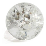 Bola De Vidro Para Fonte De Água Enfeite Esfera Cristal 4 Cm
