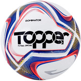 Bola Dominator Td N°1 Futsal Topper Cor Bco/azul/amar Neon