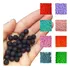 Bola Emborrachada 8mm Para Colar, Terços Pulseiras - 200 Pçs