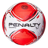 Bola Futebol De Campo S11 R2 Xxiv Penalty Cor Branco vermelho preto