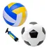 Bola Futebol + Vôlei Kit 2 Campo Quadra Society C Bomba Ofic