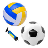 Bola Futebol Volei Kit
