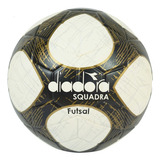 Bola Futsal Diadora Protech Squadra - Branco Cor Branco/preto/dourado