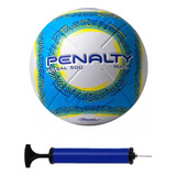 Bola Futsal Penalty Matis 500 Termotec + Bomba De Ar