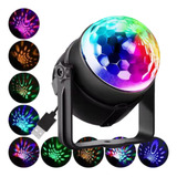 Bola Maluca Mini Globo Luz Led Rgb Para Discoteca Led20
