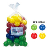 Bola Para Piscina De Bolinhas Bb Bolinhas Cores 50 Unidades Kit X 50 Unidades Unidades