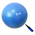 Bola Suiça Pilates Yoga Abdominal Gym Ball 75cm Bomba Grátis Cor Azul