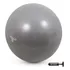 Bola Suíça Vollo Para Pilates E Yoga Gym Ball 75cm Com Bomba Suporta Até 300kg Anti Estouro Superfície Antiderrapante Ginástica Fitness Fortalecimento Cinza