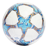 Bola Treino Ucl 23/24 Group Stage adidas Cor White / Silver Metallic / Bright Cyan / Shock Purple