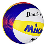 Bola Volei De Praia Beach Classic Oficial Areia Mikasa C/ Nf