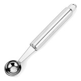 Boleador Aço Inox P frutas Sorvetes Polpas Eventos Decoração Cor Prateado