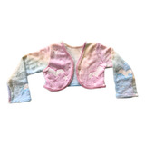 Bolero Casaquinho Infantil Unicornio