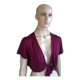Bolero Curto Feminino Viscolycra