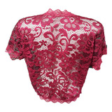 Bolero De Renda Feminino