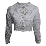 Bolero De Renda Feminino