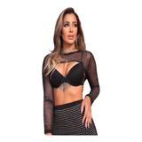 Bolero De Tule Decote