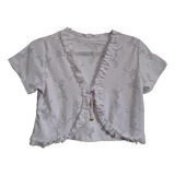 Bolero Feminino Poliester Manga