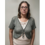 Bolero Furadinho De Viscose