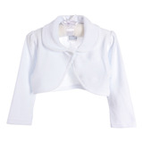 Bolero Menina Inverno Branco