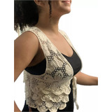 Bolero Renda Floral Roupa