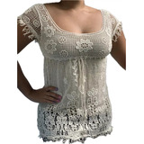 Bolero Renda Floral Roupa