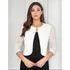 Bolero Social Mini Blazer Casaqueto  Trabalho Igreja Cas29