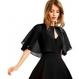 Bolero Xale Tule Chiffon
