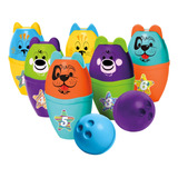 Boliche Infantil Brinquedo Jogo De Boliche Bolibichos