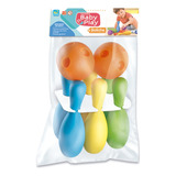 Boliche Kids Macio Em Vinil Borracha 6 Pinos