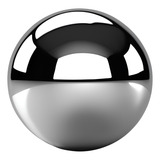 Bolin Para Bocha 40mm Aço Cromado  1 Peça 