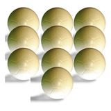 Bolinha Bola Pesada Pebolim Totó Alay 10 Unidades Mesa De Pebolim Branco