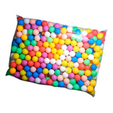 Bolinhas De Ping Pong Coloridas Pacote C 100 Unidades 38mm
