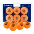 Bolinhas De Ping Pong Kit Com 6 Unidades Vollo Tênis Mesa Cor Laranja