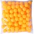 Bolinhas De Ping Pong Pacote Com 100 Unidades Laranja