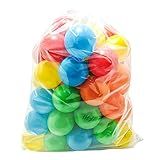 Bolinhas De Piscina 50 Unidades Coloridas Que Não Amassam