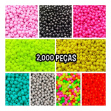 Bolinhas Entremeio Micangas Emborrachadas