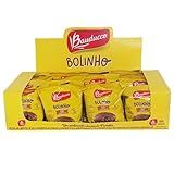 Bolinho Duplo Chocolate Recheado Bauducco Display Com 16 Unidades De 40g