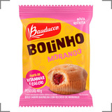 Bolinho Recheio De Morango Bauducco 40g C 16 Unidade