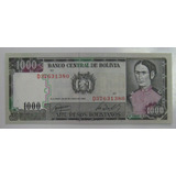 Bolivia: Bela Cédula 1000 Pesos 1982 Fe Oferta !!!!